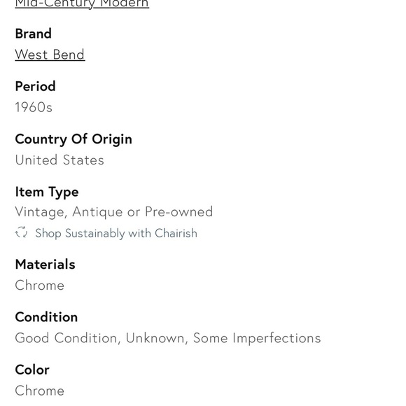 Vintage West Bend Aluminum Penguin Hot & Cold Server Made in USA - Picture 11 of 11